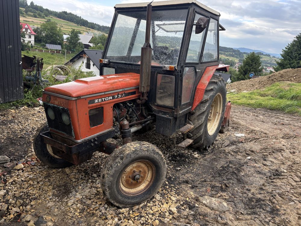 Zetor 7011/7211 Eksportowy wspomaganie Dokument 1 Wlasciciel bdb stan