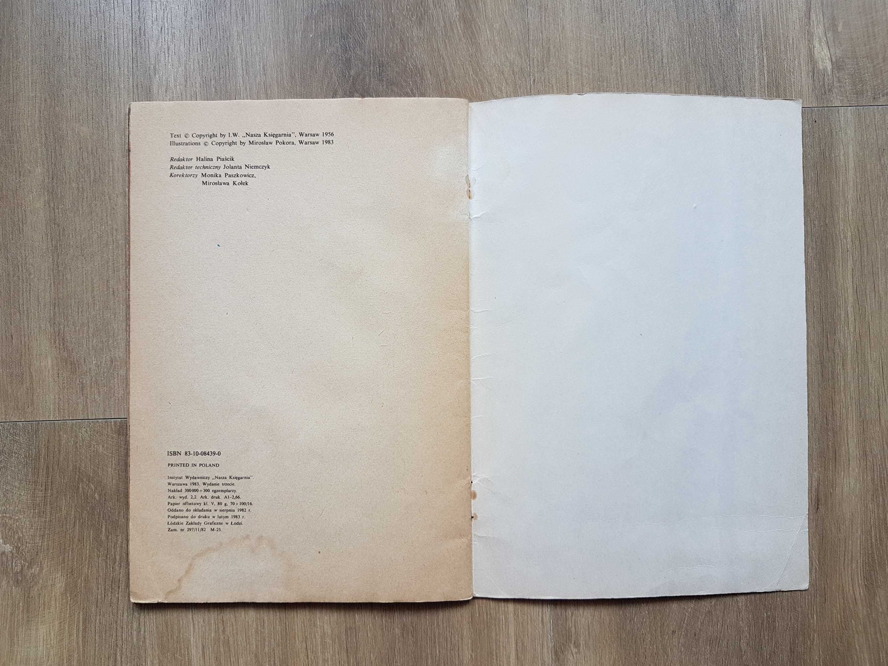 Kozucha Kłamczucha Janina Porazińska Nasza Księgarnia 1983 rok