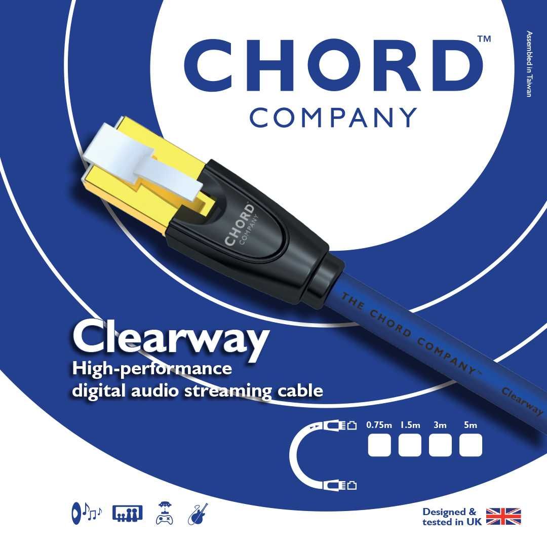 Chord Company Clearway Stream kabel ethernet 1,5m | Salon Warszawa