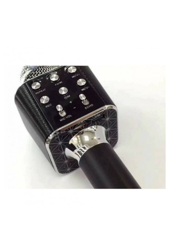 Бездротової Bluetooth мікрофон для караоке WSTER WS-1688 Чорний