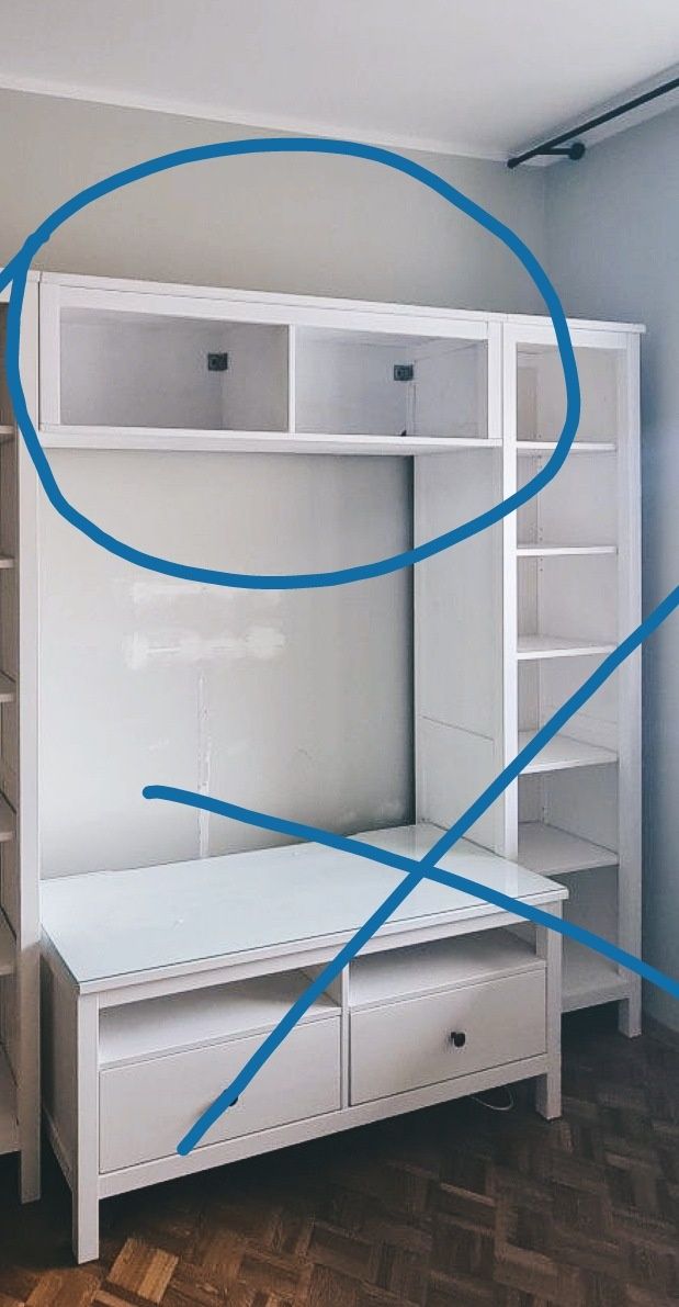 Regał /półka wisząca Hemnes Ikea