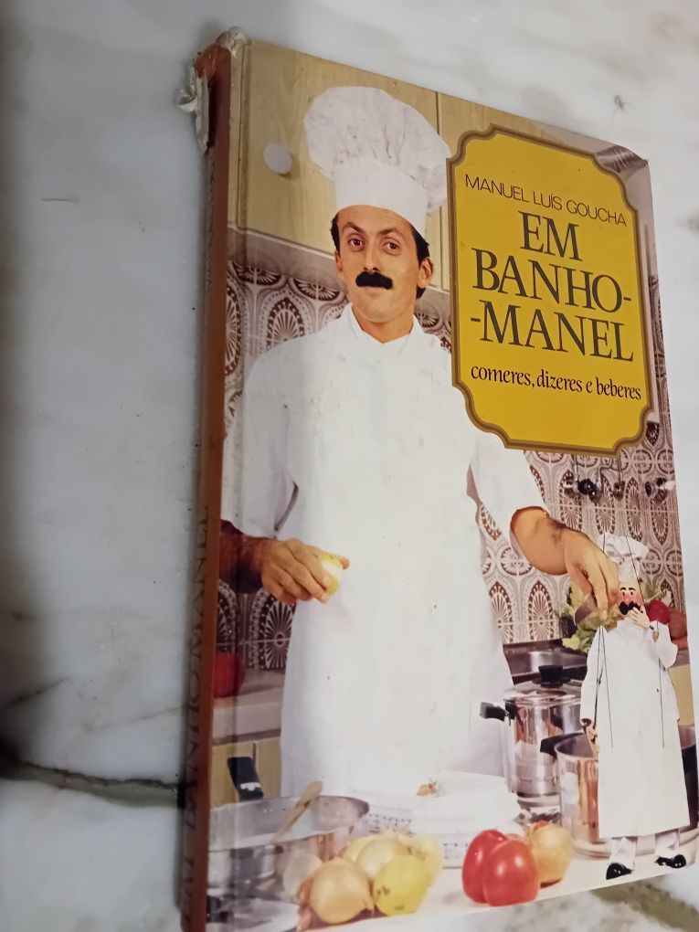 Livro Antigo Manuel Luis Goucha Em Banho-Manel
