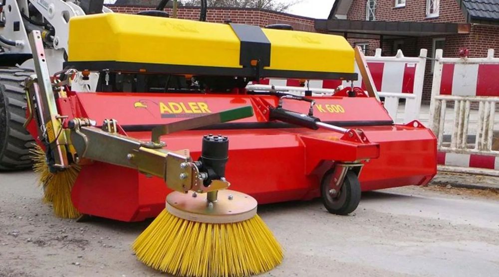Zamiatarka ADLER K600 - dla ładowarek i koparko-ładowarek