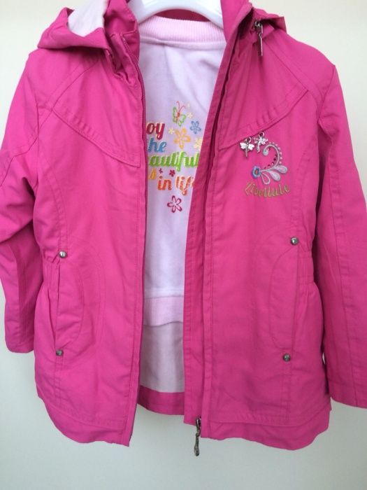 Ветровка, Курточка демисезонная, LIBELLULE, Reima на девочку р. 92