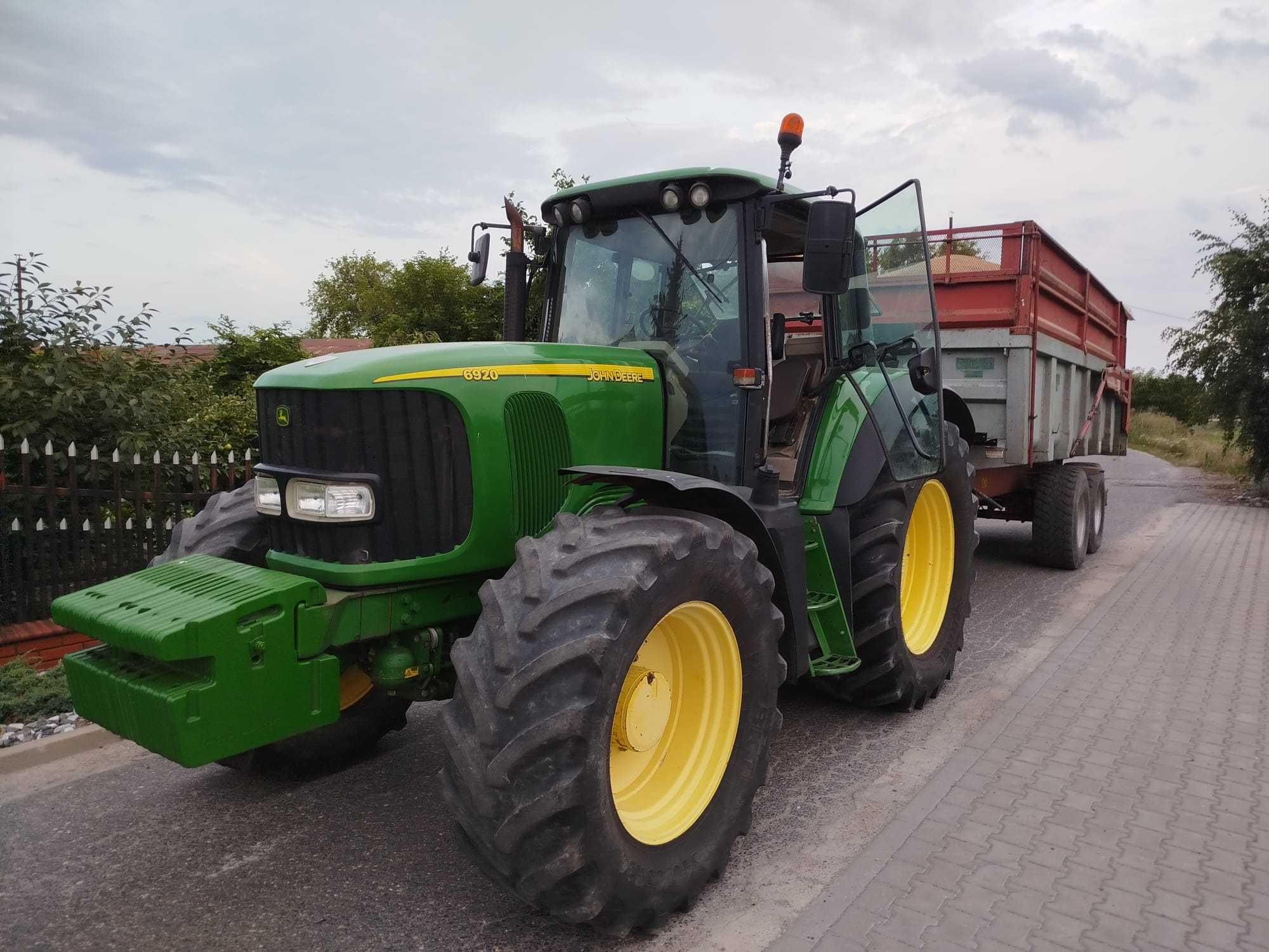 Ciągnik John deere 6920
