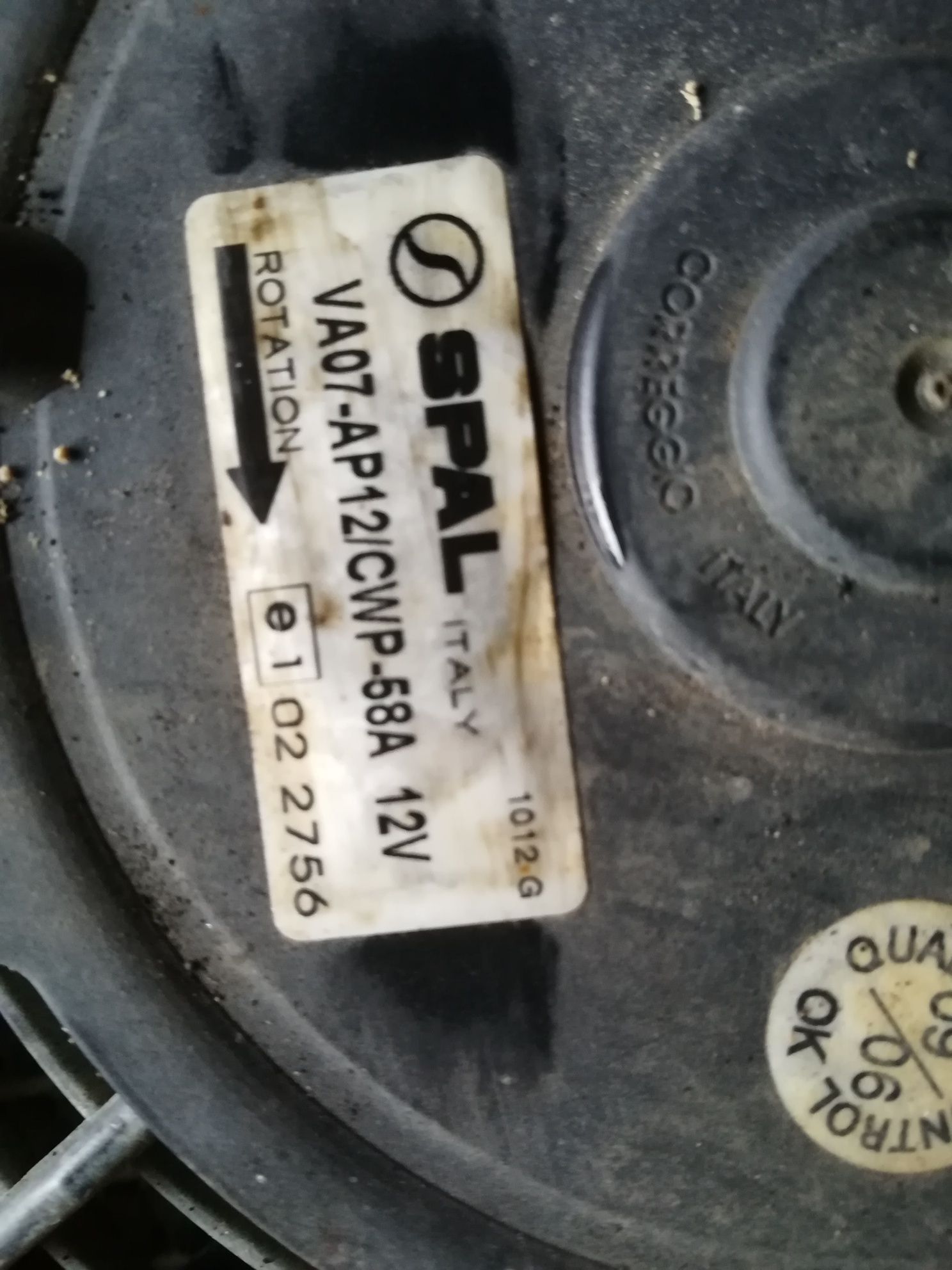 Wentylator chłodnicy Can am