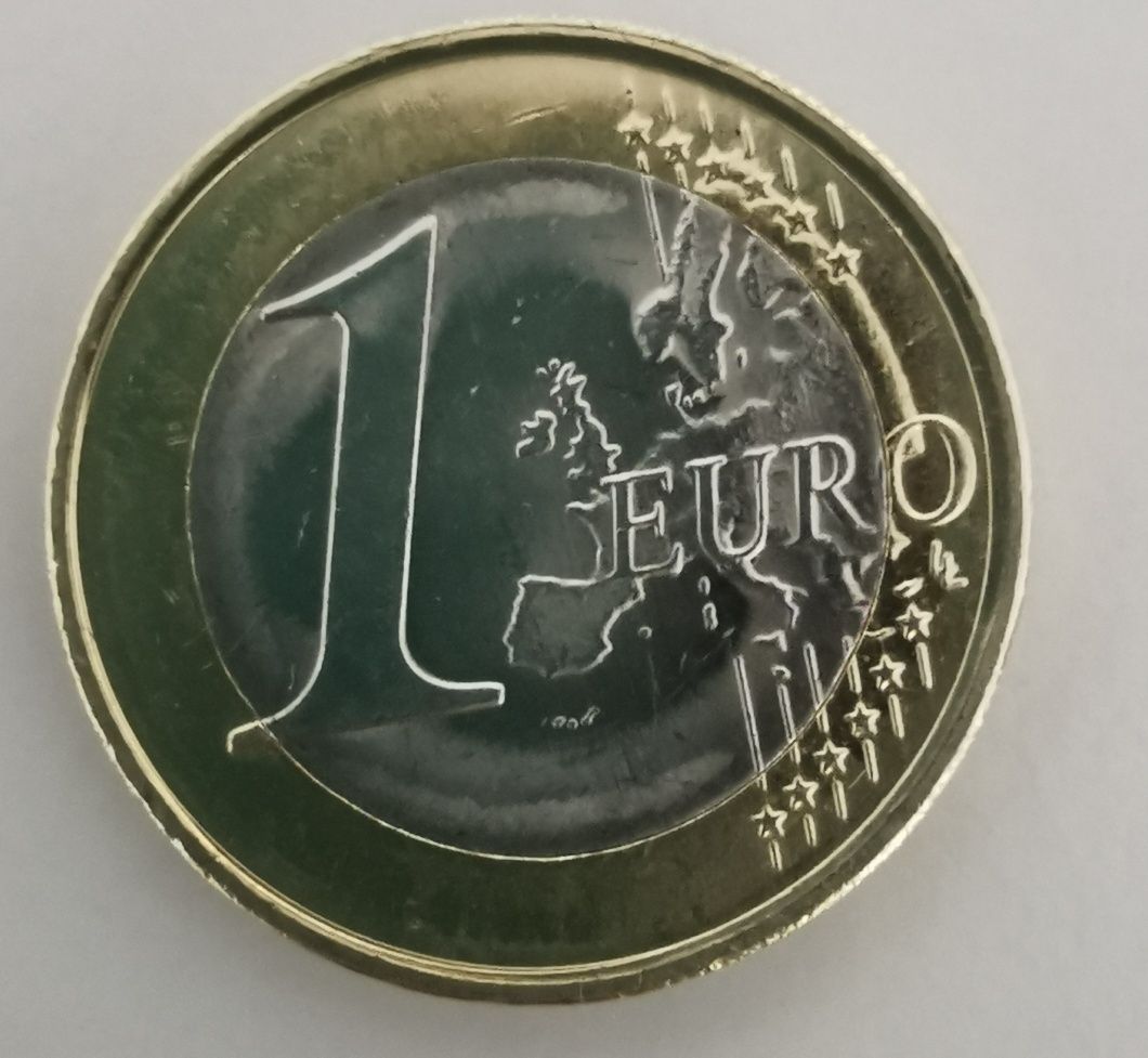 Moeda de 1 euro 2024 Portugal