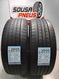 2 pneus semi novos Good Year 225/55R19 Oferta dos Portes