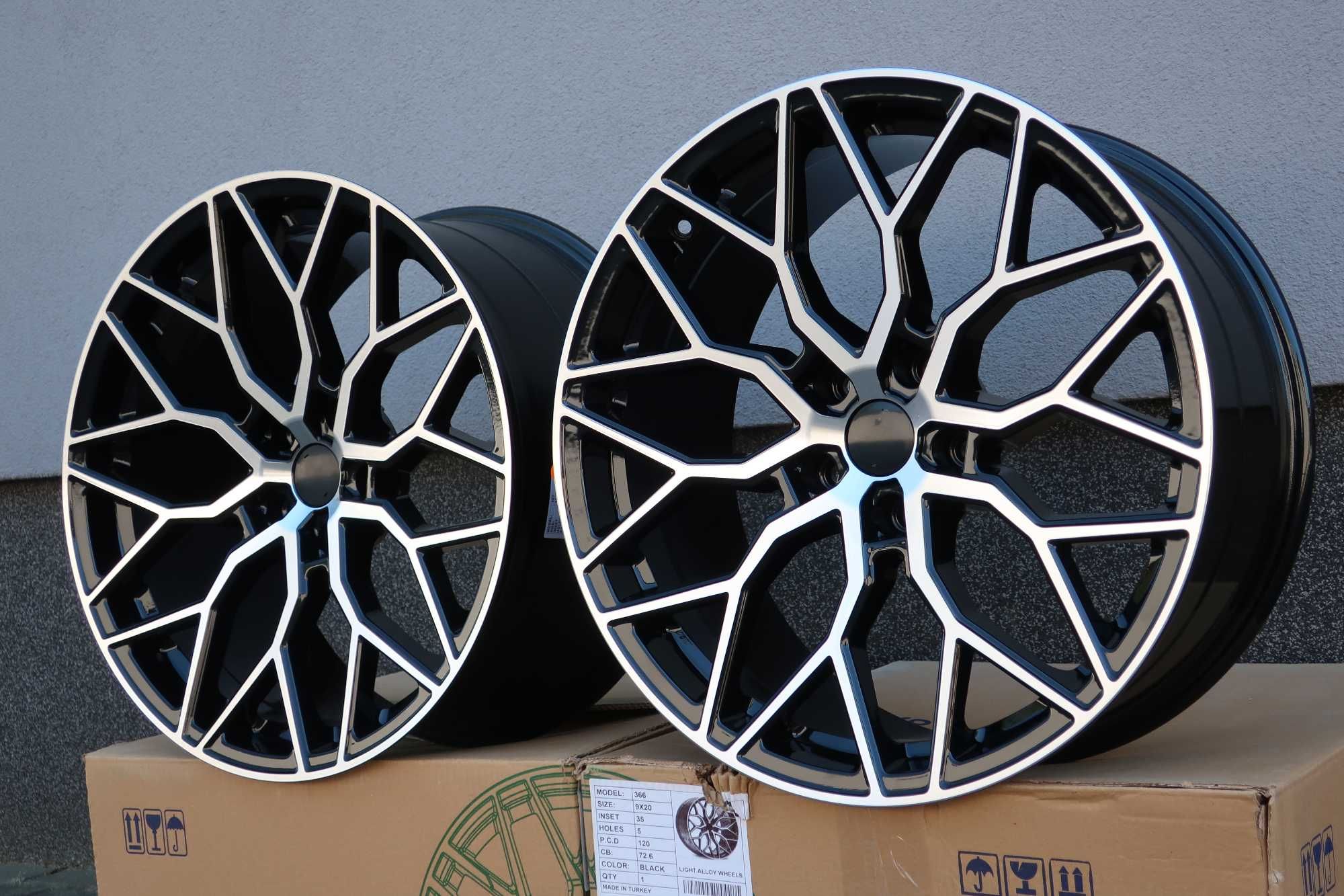 alu felgi 20 5x120 concave JR ARCEO 9/10J BMW F10 F11 F12 F13 F14