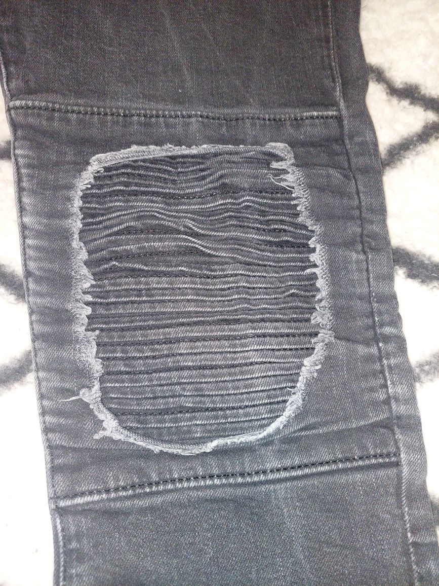Czarne spodnie jeans rozm 38