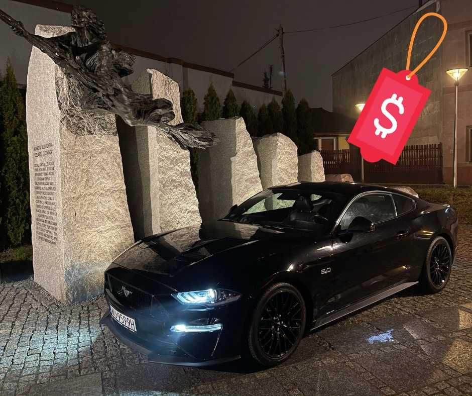 NOWY FORD Mustang GT 5.0 wynajem wypożyczalnia OKAZJA! BEZ KAUCJI