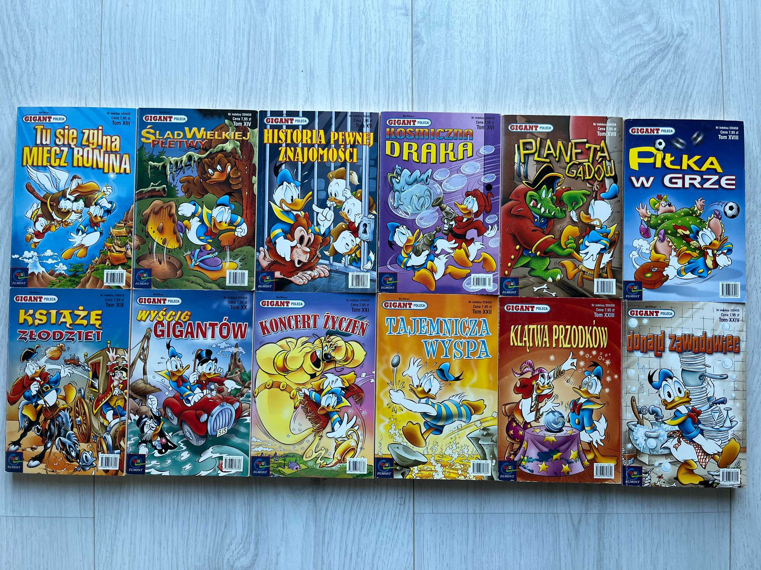 Komiks Gigant Cały Rok 2002 numery 13-24