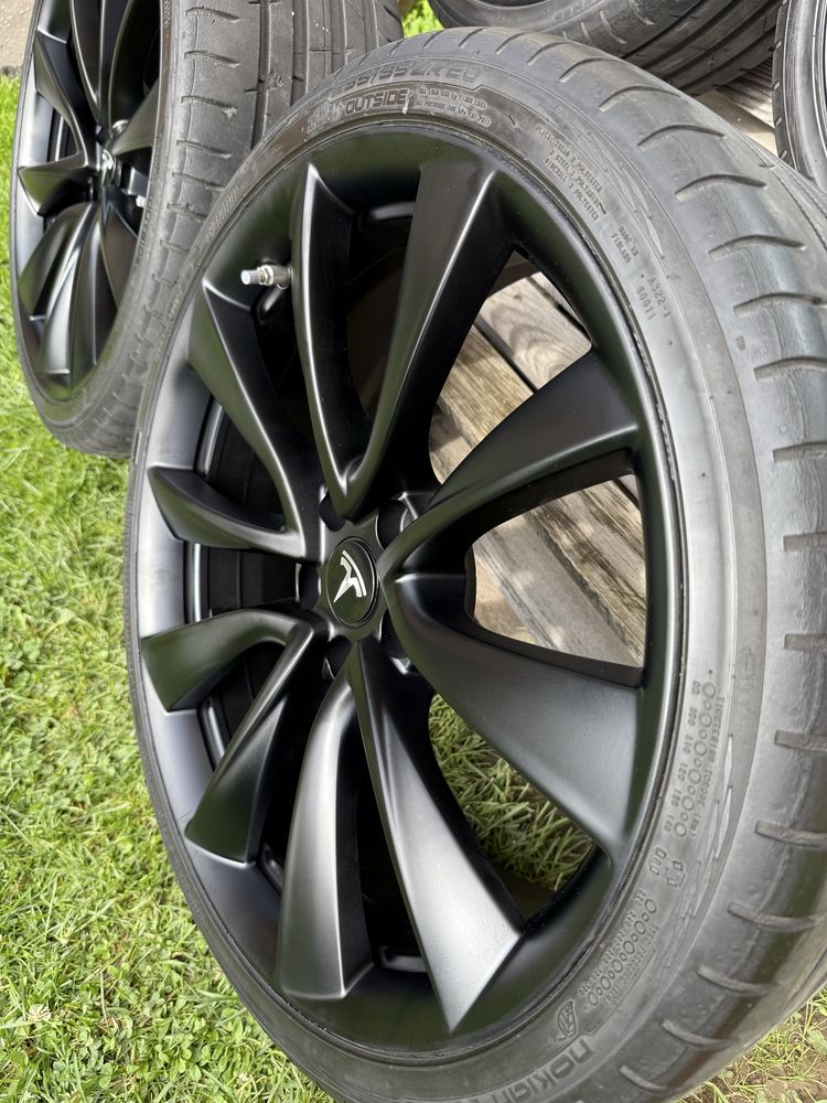 Диски чорні R20 Tesla Model 3, Y Perfomance 5/114.3