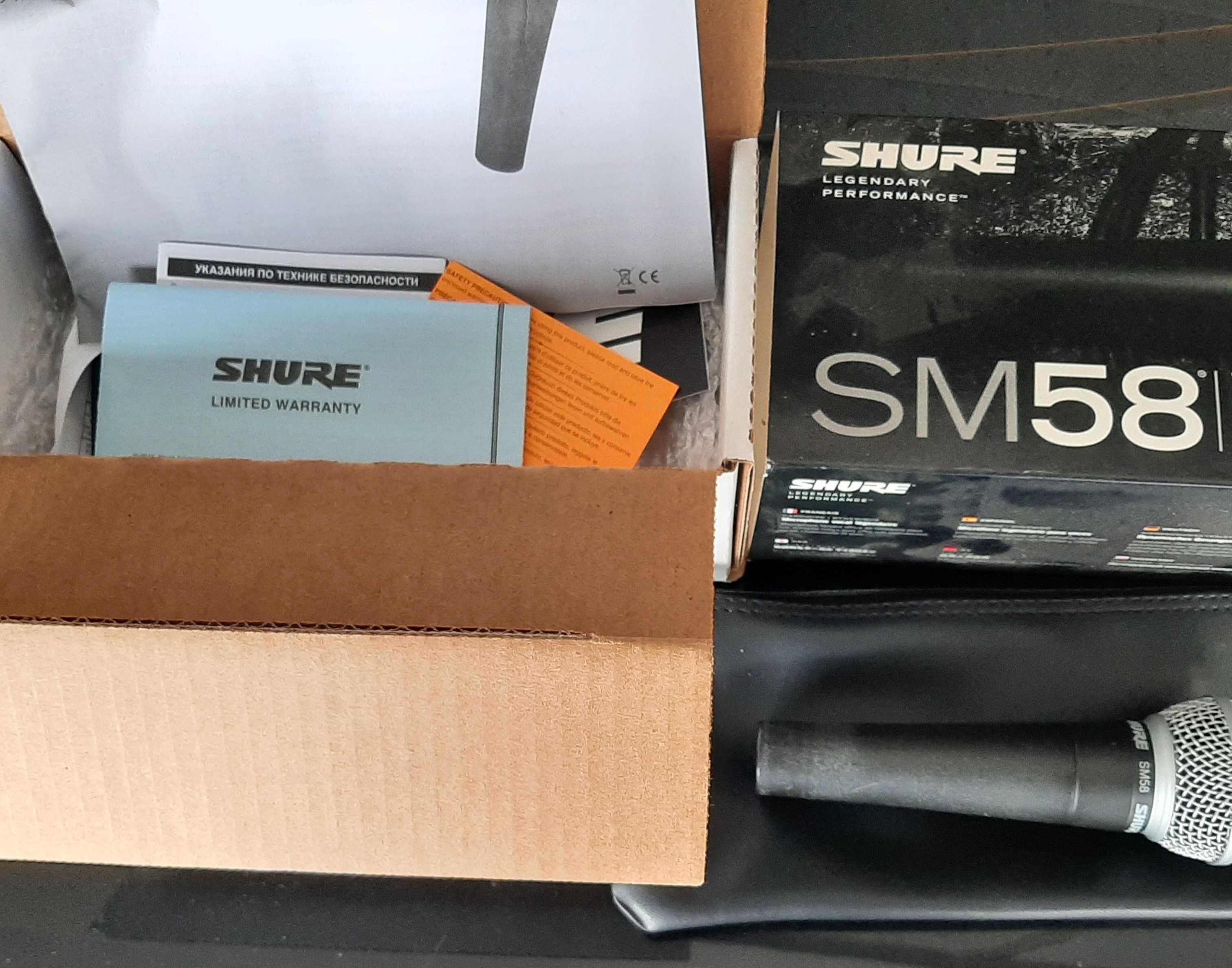 Mikrofon Shure SM 58 oryginalny