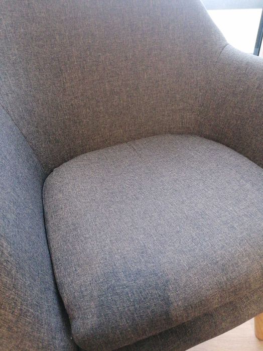 Fotel Jysk styl skandynawski