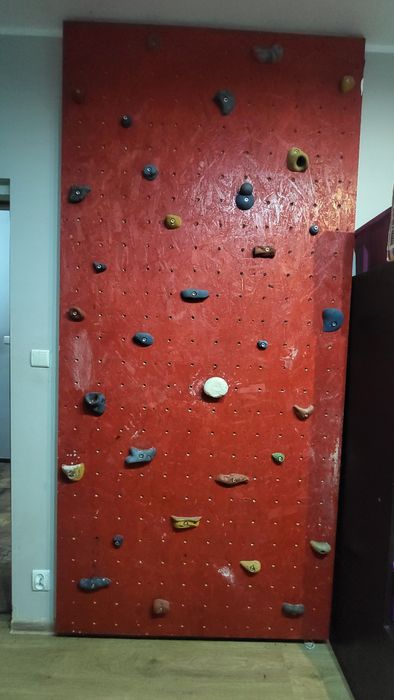 Ścianka wspinaczkowa, domowy plac zabaw