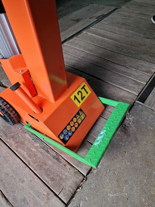 RACHADOR 12 TONELADAS C/ PEDAL MONOFASICO MOTOR 3CV