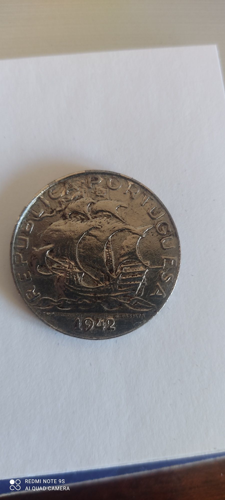 Moeda de 10$00 de 1942