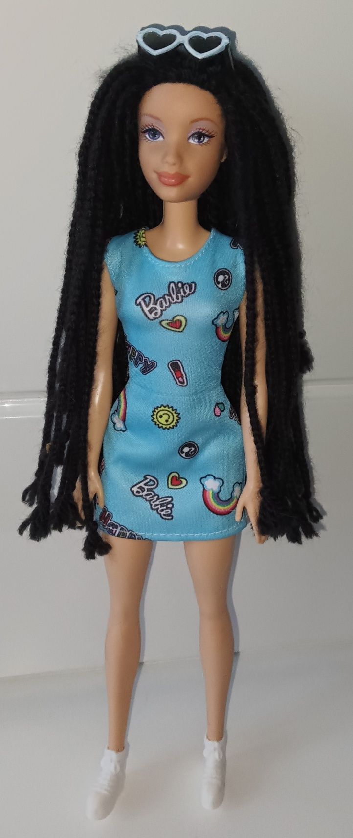 Lalka Barbie hybryda warkoczyki