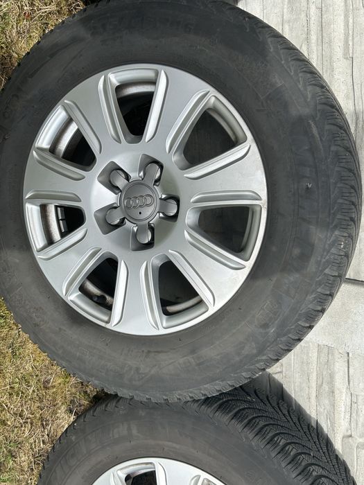 Alufelgi Audi 16” 5x112 et33 opona zimowa , Audi VW Skoda Seat