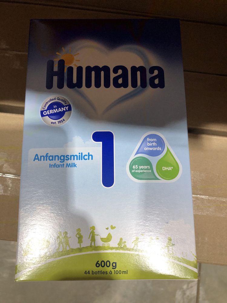 Humana 1, 2, (600г) 3,4(500г)SL,Чай , Йогурт, benelife