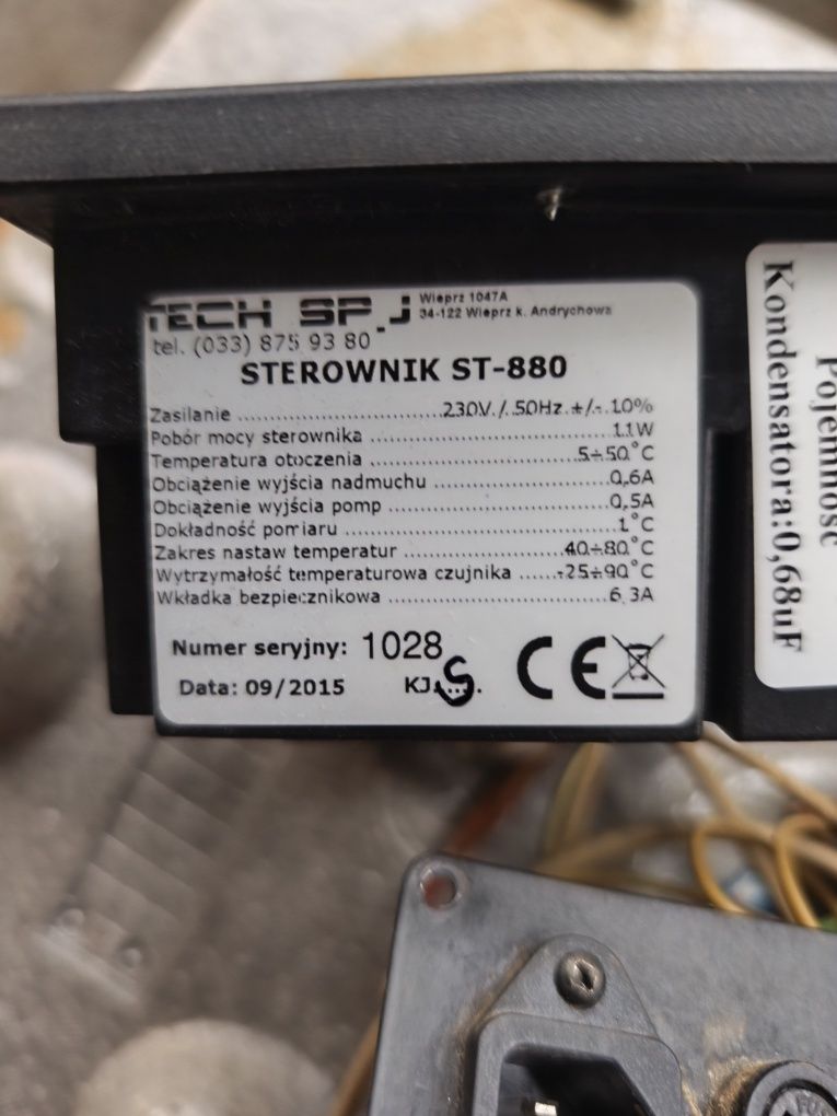Sterownik tech do pieca węglowego