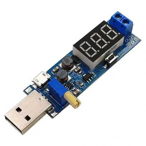 Повышающий-понижающий преобразователь питания USB с 3.5-12В до 1.2-24В