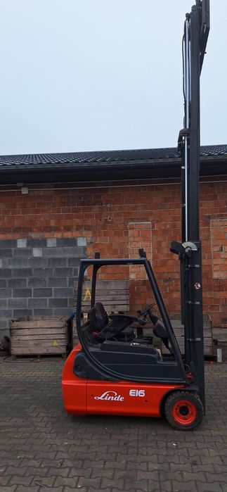 wózek widłowy elektryczny Linde e16