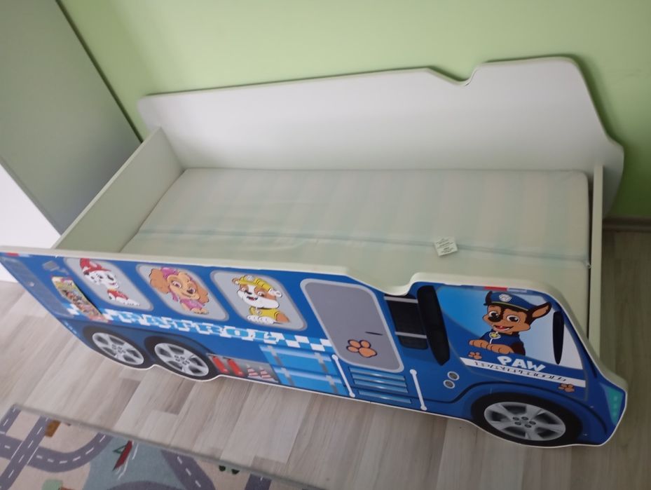Łóżko dziecięce psi patrol
