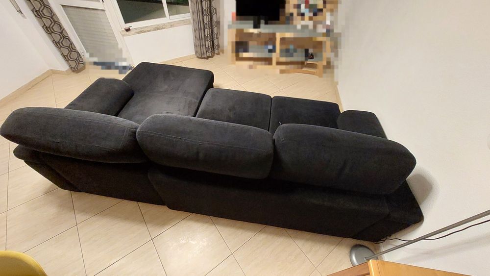 Sofá Chaise Longue 3 lugares
