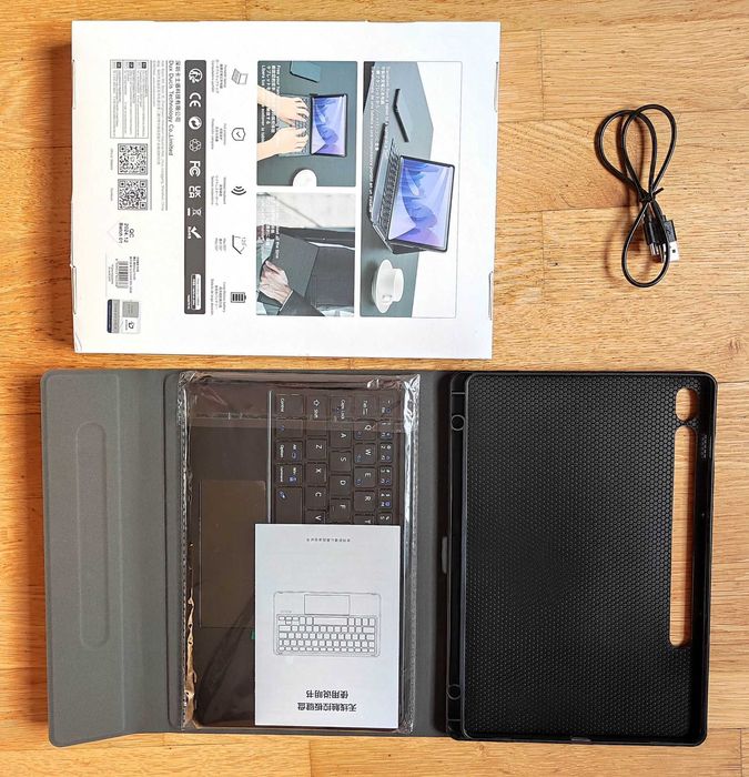Klawiatura z etui do Samsunga Tab S9 lub S9FE