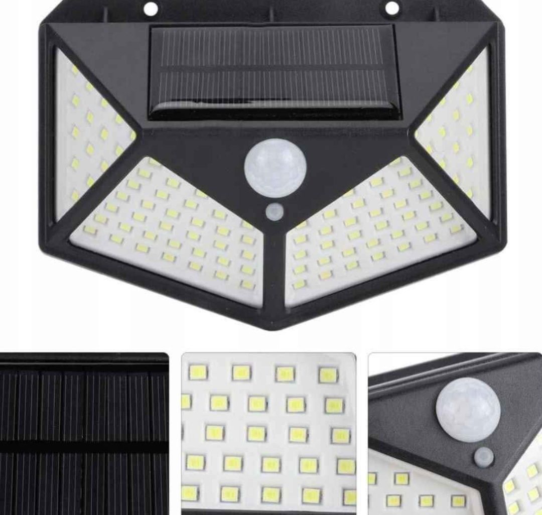 Lampa solarna LED elewacyjna