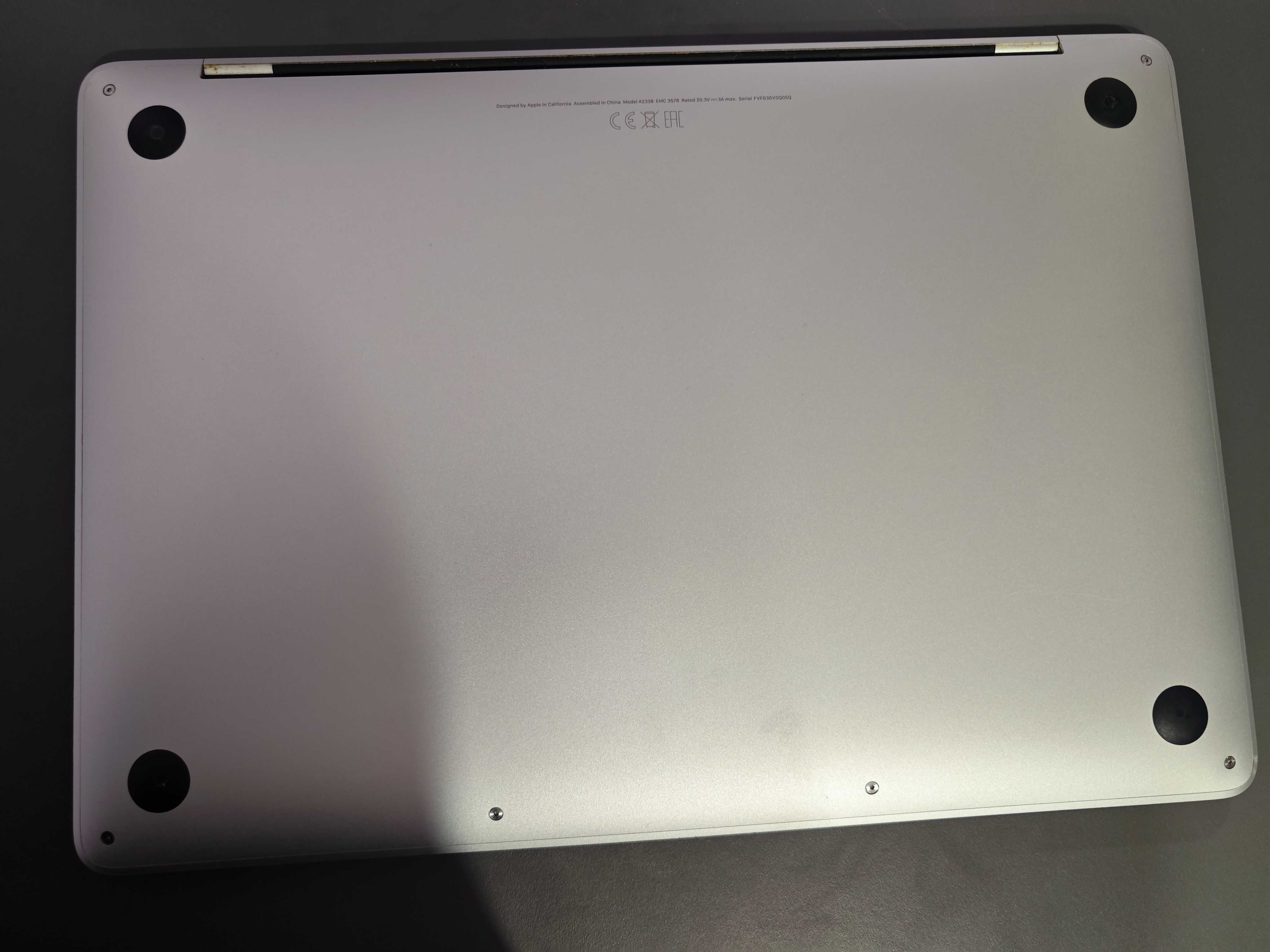 MacBook Pro 13 A2338 M1 16GB NEW BATERI 512GB 2020r Silver