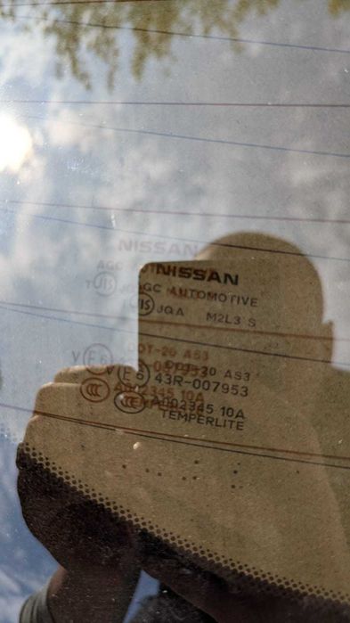 Стекло (ляды) задней двери для Nissan Х-TRAIL T32