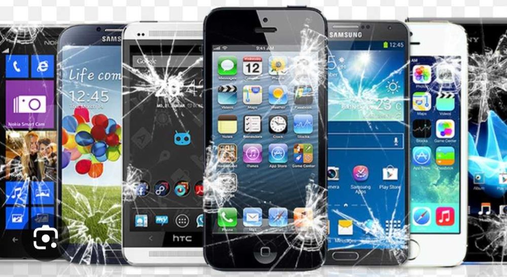 Ecrãs telemóveis vários