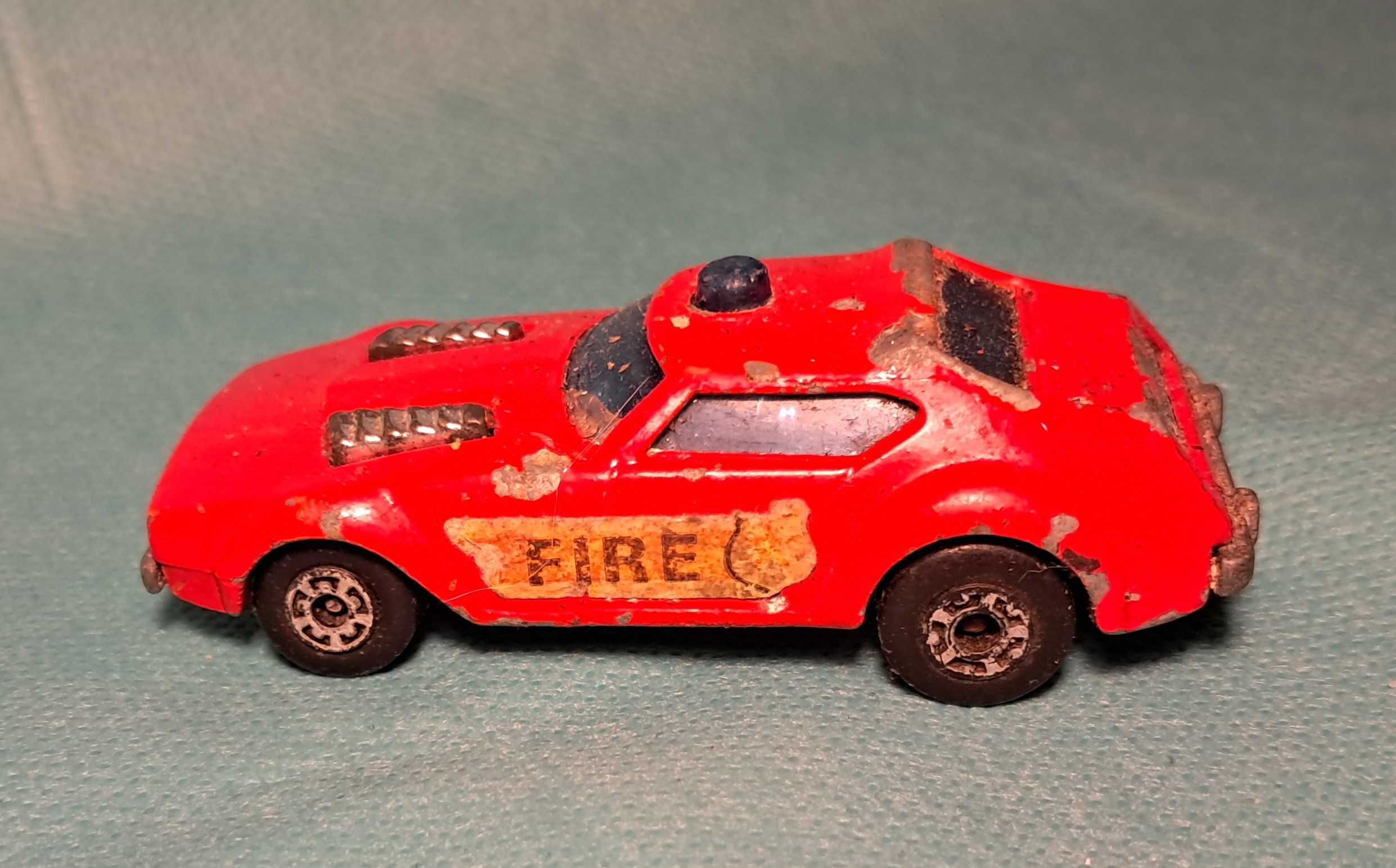 Stare autko, resorak Matchbox - Fire Chief Car z 1978