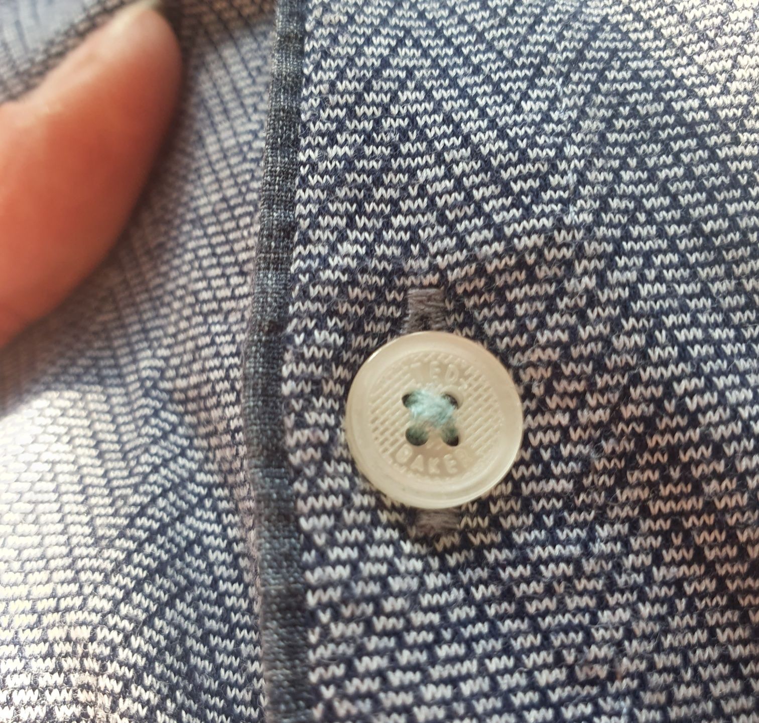 Koszulka polo w jodełkę. Ted Baker, r. L/XL