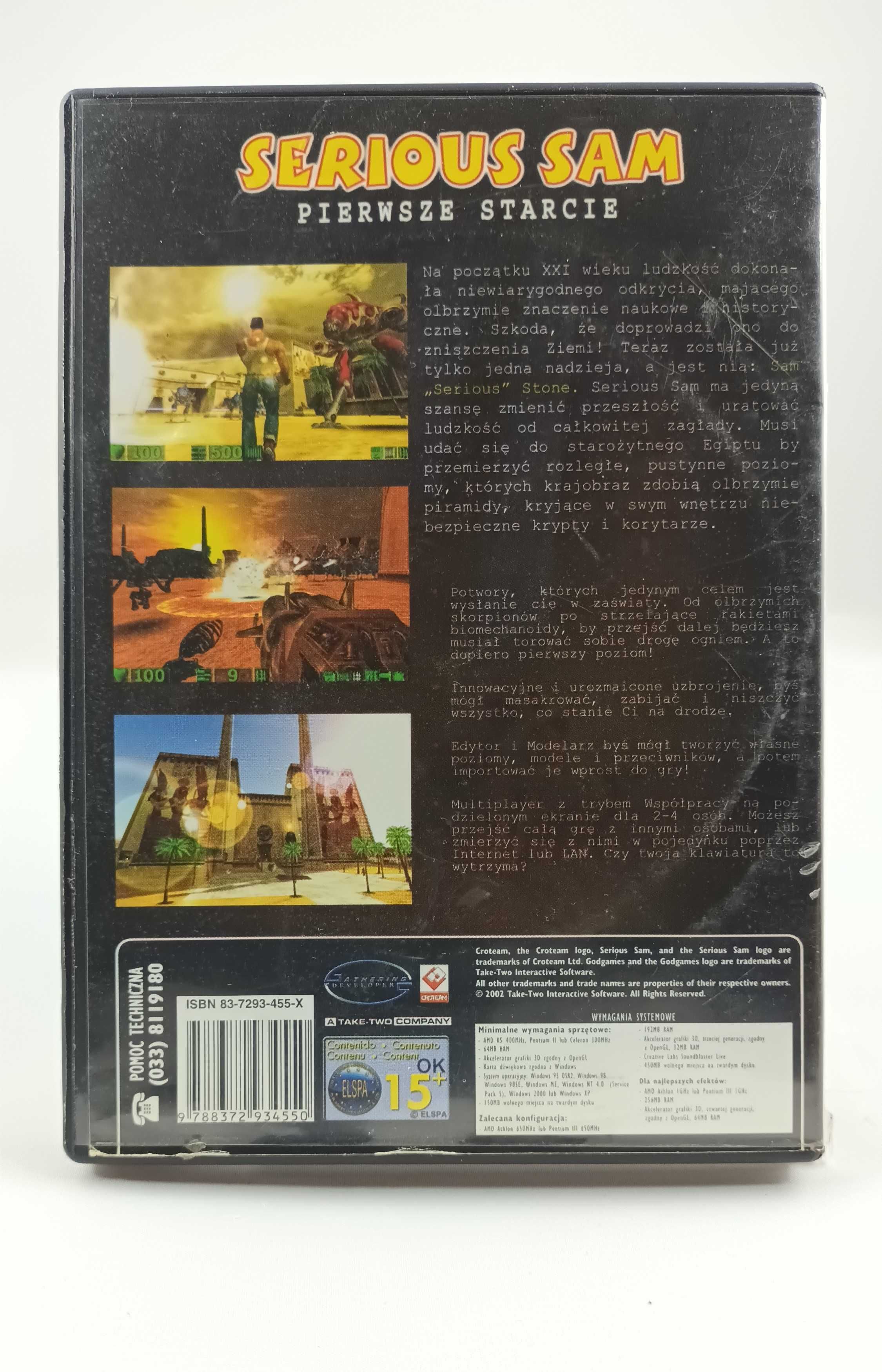 Serious Sam Pierwsze Starcie PC