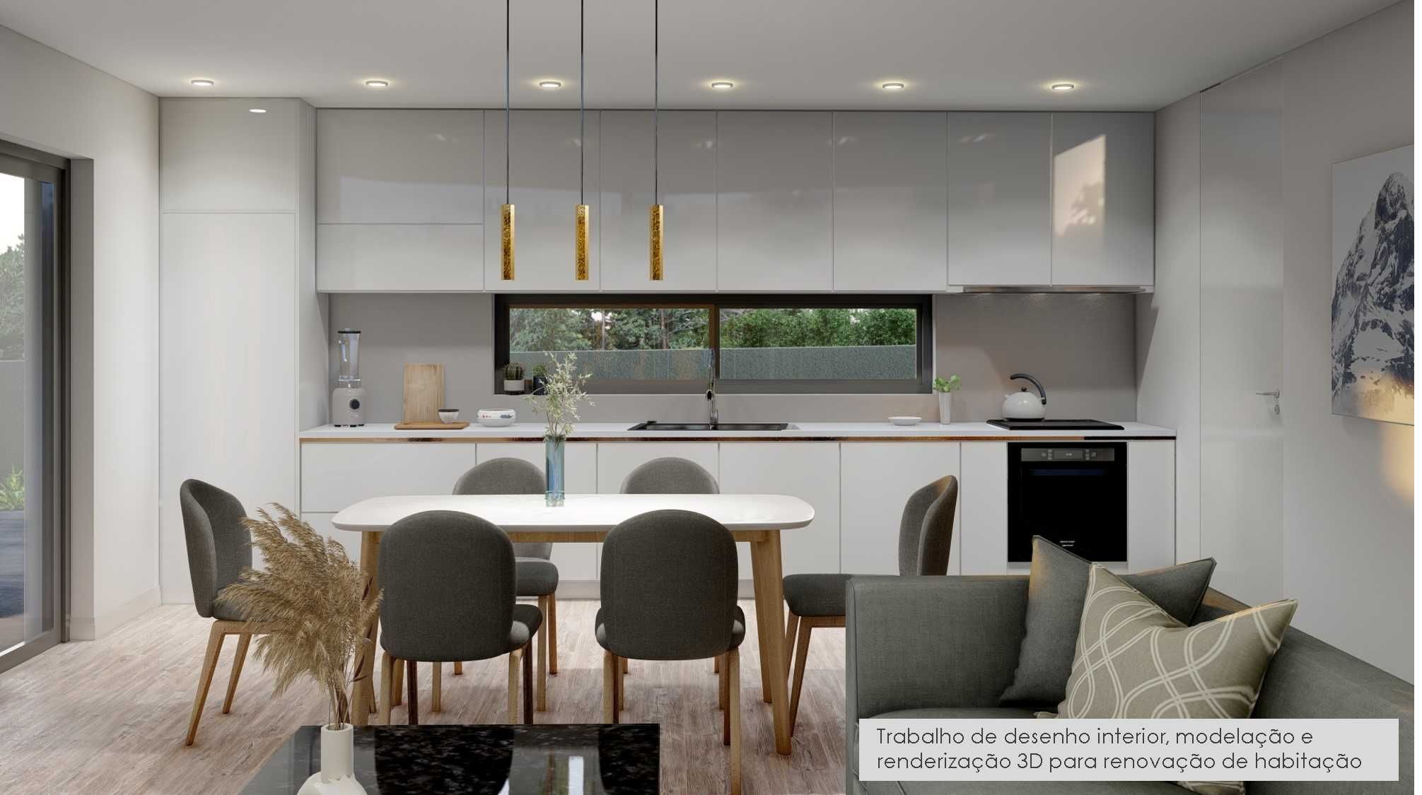 Serviços de Arquitetura | 3D, Plantas, Cortes e Mais