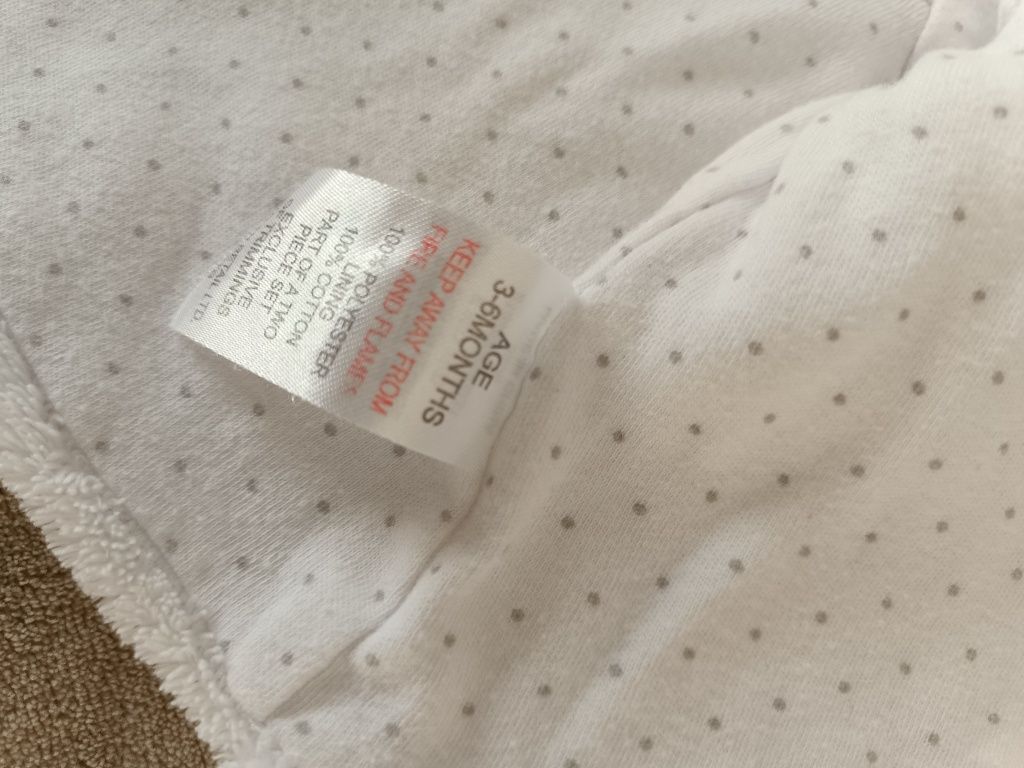 Kurteczka polar bluza dla niemowlaka unisex r. 68