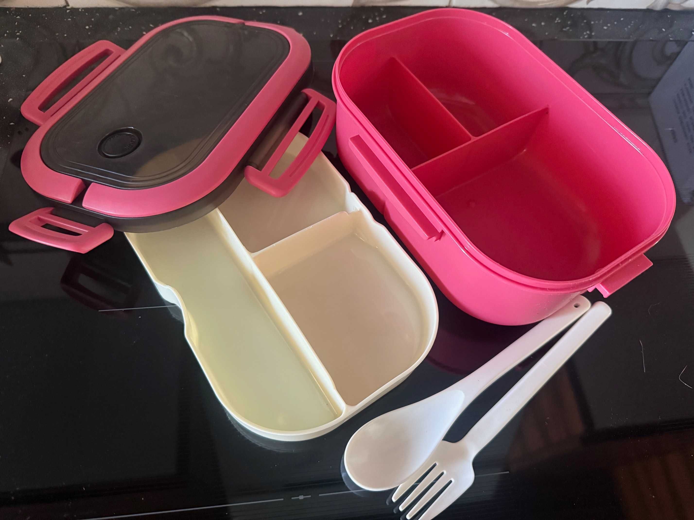 Lunchbox z przegródkami pudełko na lunch bento 1200ml NOWE