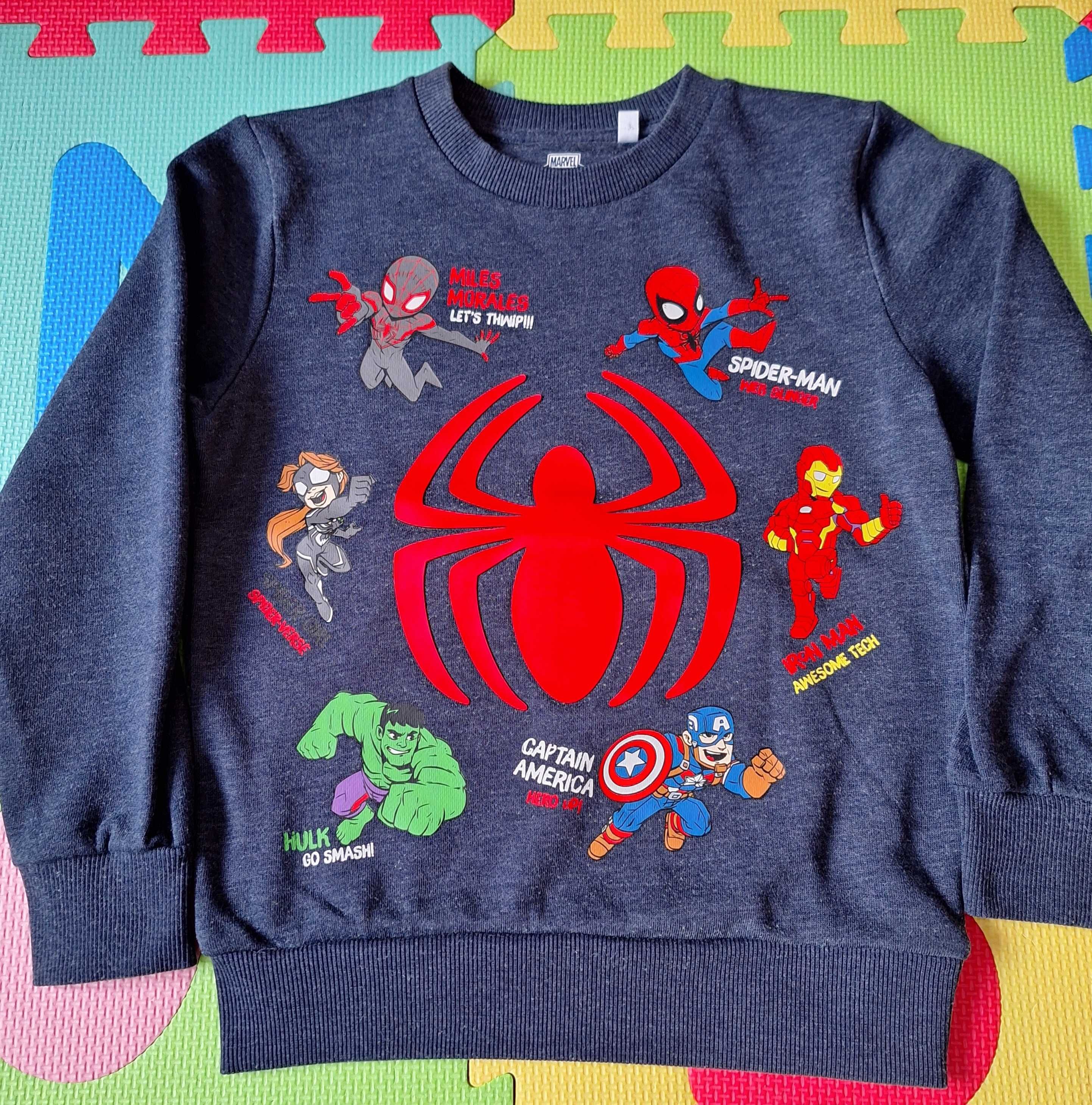 Bluza marvel Psi Patrol Spiderman C&A 128