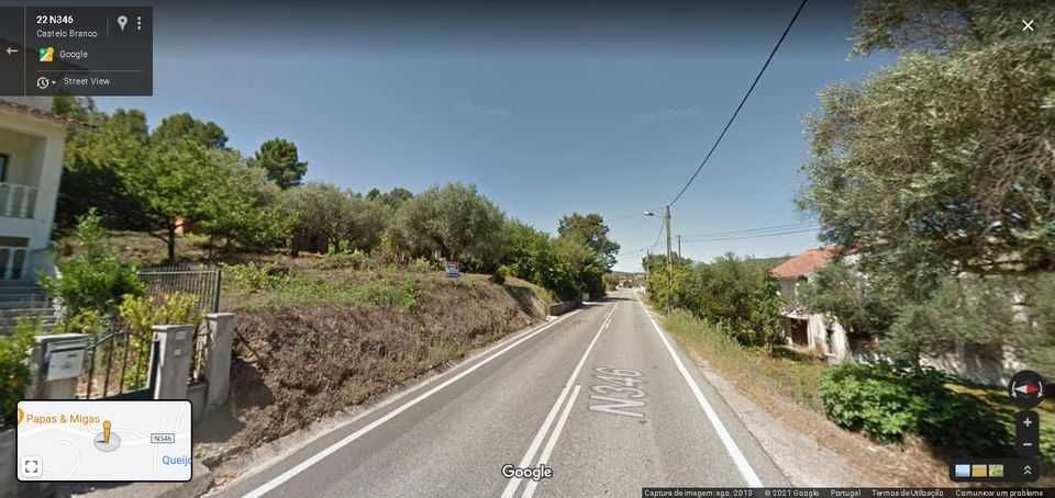 Lote de terreno para construção com 1.800m2 dentro do PDM do Fundão.