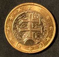 Moeda euro 1€ Eslováquia 2009