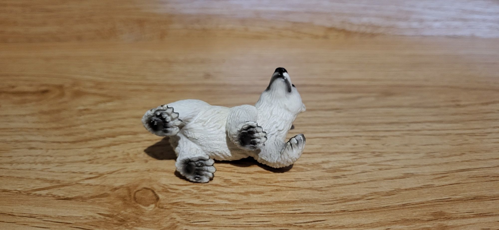 Schleich młody niedźwiedź polarny figurki model wycofany z 2005 r.