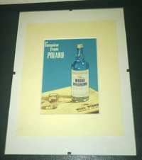 Zabytkowa reklama Wódka Wyborowa "Polmos"