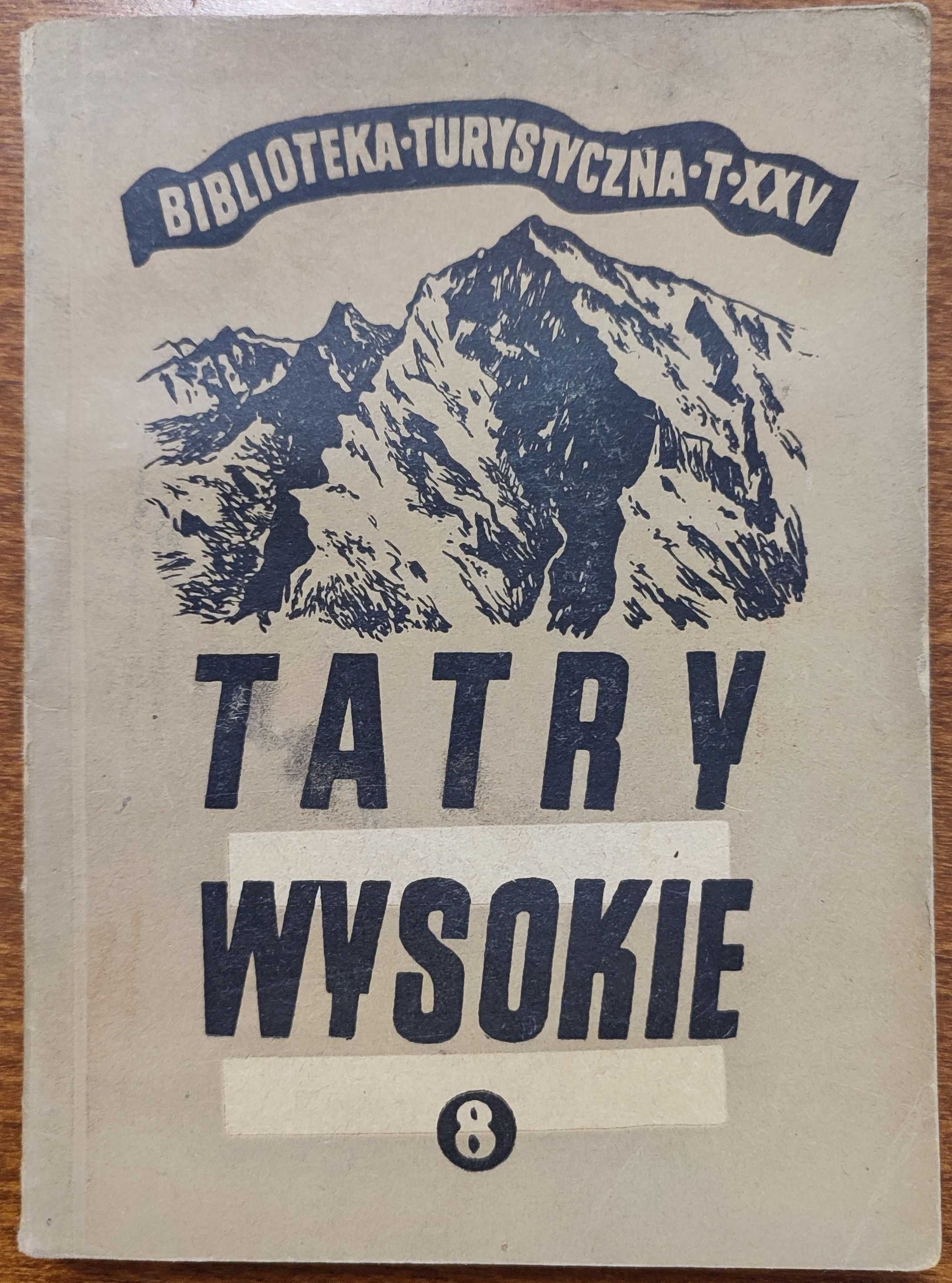 Tatry Wysokie. Przewodnik taternicki. Tom 8. Paryski, WHP