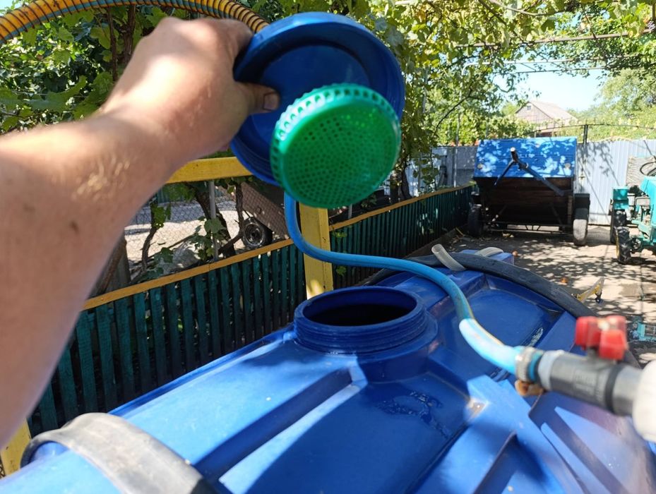 Саморобний оприскувач до міні-трактора