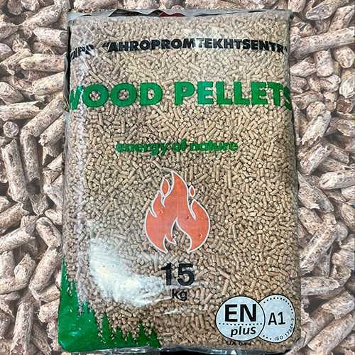 Pellet drzewny sosnowy A1 certyfikowany, worki od 1050 z transportem