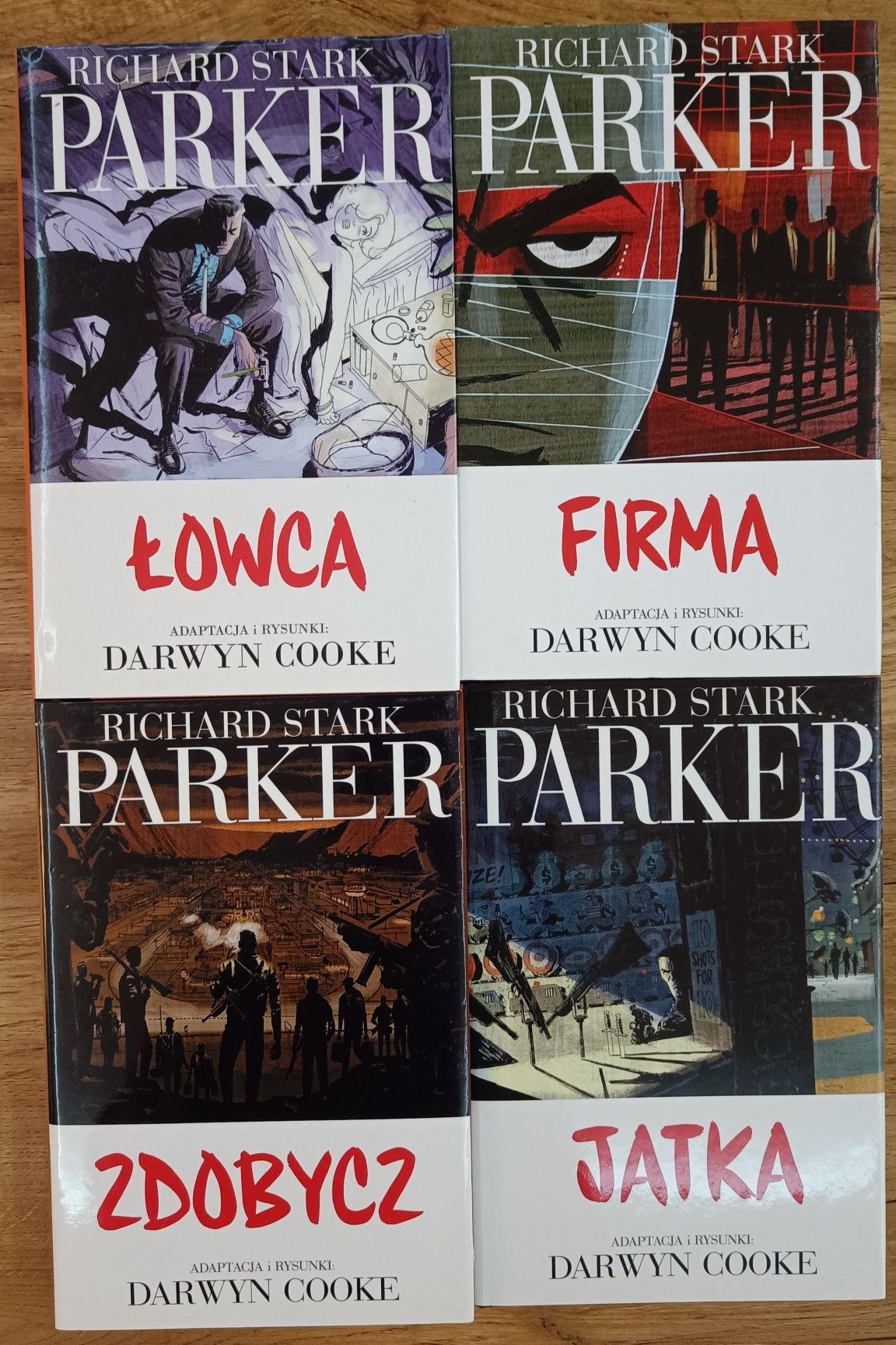 Komiks Parker 1-4 Darwyn Cooke, Richard Stark